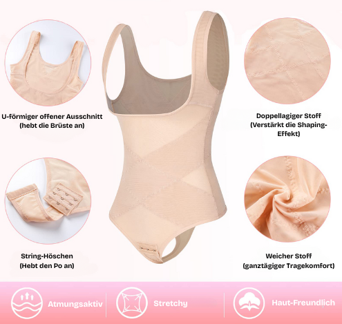 Tummy-Control Bodysuit