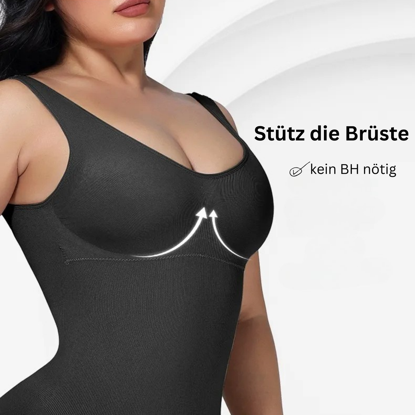 Breit-Träger Bodysuit