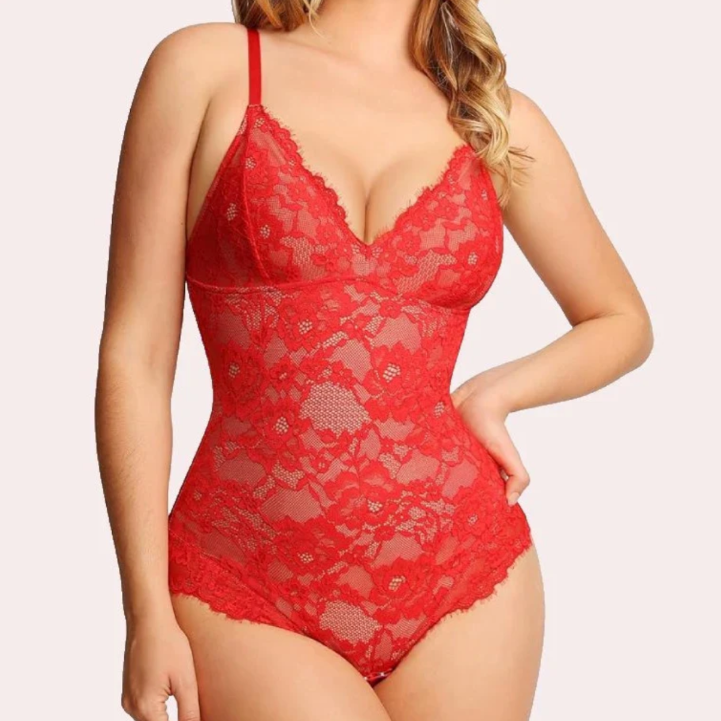 Shapewear Bodysuit mit Spitze