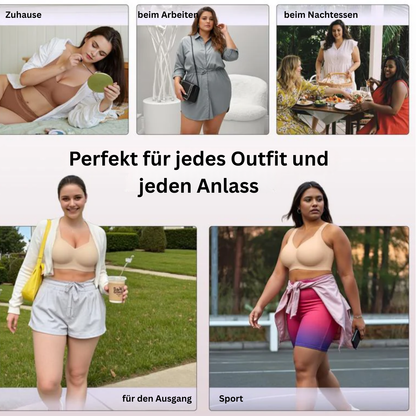 Drahtloser BH mit vollständiger Abdeckung